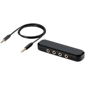 エレコム オーディオ分配アダプター(3分配) ELECOM EHP-35AD03BK 返品種別A