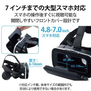 エレコム ヘッドホン一体型VRゴーグル スマホ...の詳細画像4