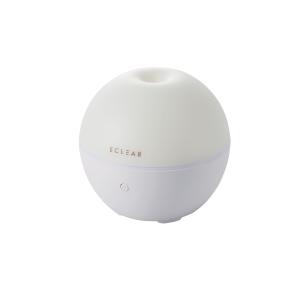 エレコム USBパーソナル加湿器 アロマディフューザー エクリア ミスト スフィア HCE-HU2202UWH