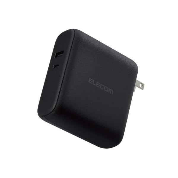エレコム モバイルバッテリー コンセント一体型 10000mAh 大容量 PD 20W 急速充電 出...