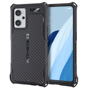 エレコム OPPO Reno7 A(OPG04)用 ハイブリッドケース 耐衝撃 衝撃吸収 ストラップホール付 ZEROSHOCK(ブラック) PMWO221ZEROGBK 返品種別A｜joshin