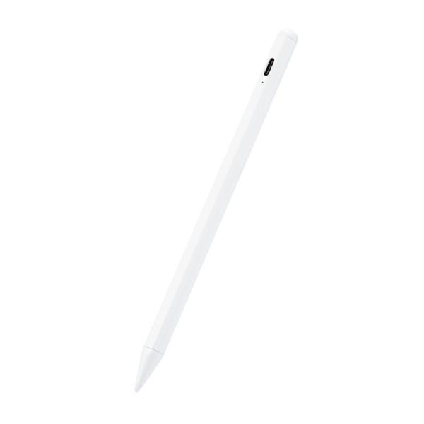 エレコム タッチペン スタイラスペン 充電式 USB Type-C 充電 誤作動防止 磁気吸着 樹脂...