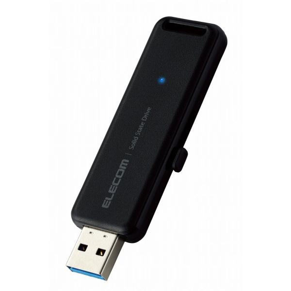 エレコム USB 10Gbps(USB3.2 Gen2) 外付けポータブルSSD 2TB 読み込み最...