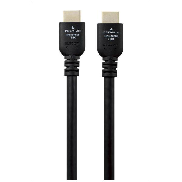 エレコム HDMI ケーブル 5m プレミアムハイスピード 4K 60Hz Premium HDMI...
