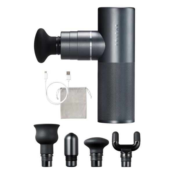 エレコム リフレッシュガン スポーツケアモデル(ブラック) ECLEAR HCR-GN02XBK 返...