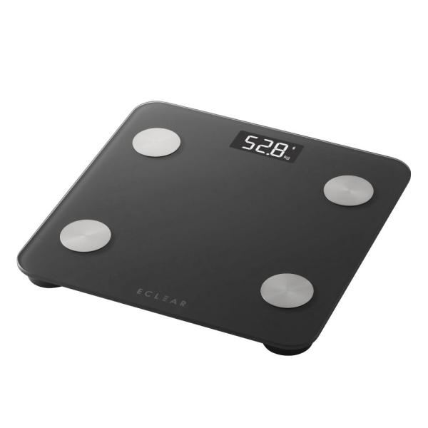 エレコム 体組成計(ブラック) ELECOM Bluetooth(R)通信機能搭載 ECLEAR 体...