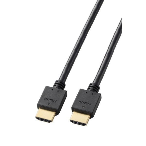 エレコム HDMI ケーブル ハイスピード 1m 4K 30Hz ARC ( テレビ パソコン ゲー...