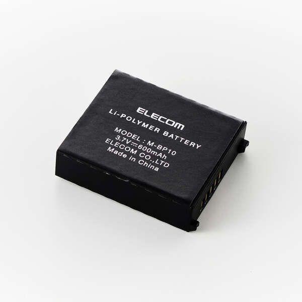 エレコム 交換用バッテリーパック(ブラック) M-BP10 返品種別A