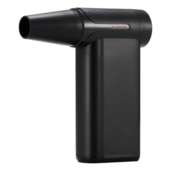 エレコム 電動エアダスター USB充電式 8段階風量調整 5種類のノズル付き(ブラック) AD-AL...