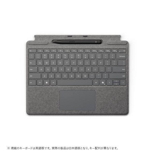 マイクロソフト Surface Pro 13 インチ キーボード(ペン収納付き/ スリム ペン付き)...