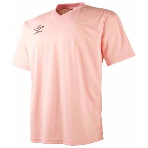 アンブロ ベーシックセカンダリー S/ S シャツ umbro サッカー フットサル プラクティスウェア DS-UBS7637-CPNK-O