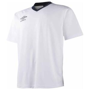 アンブロ ベーシックセカンダリー S/ S シャツ umbro サッカー フットサル プラクティスウェア DS-UBS7637-WNV-O