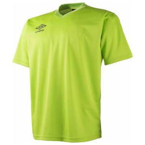 アンブロ Jr.ベーシックセカンダリー S/ S シャツ umbro サッカー フットサル プラクティスウェア DS-UBS7637J-APLG-160