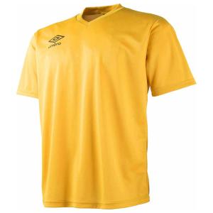 アンブロ ベーシックセカンダリー S/ S シャツ umbro サッカー フットサル プラクティスウェア DS-UBS7637-GYEL-S