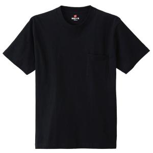 ヘインズ ビーフィーポケットTシャツ(ブラック・サイズ：L) 返品種別A｜joshin