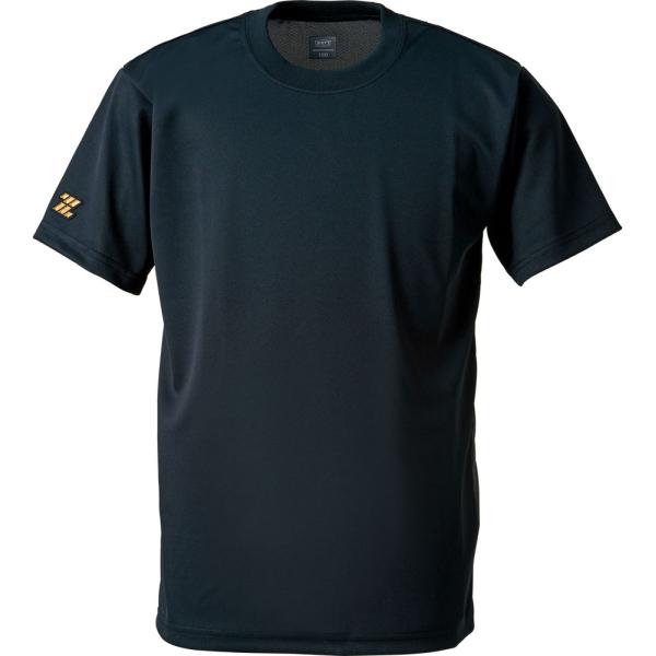 ゼット 少年用 ベースボール Tシャツ(ブラック・サイズ：130cm) 返品種別A