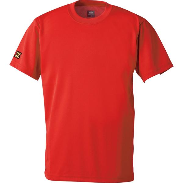 ゼット 少年用 ベースボール Tシャツ(レッド・サイズ：140cm) 返品種別A