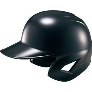 ゼット 軟式野球 打者用ヘルメット 両耳(ブラック・サイズ：O) 返品種別A｜joshin