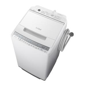 (標準設置 送料無料) 日立 7.0kg 全自動洗濯機 ホワイト HITACHI ビートウォッシュ BW-V70F-W 返品種別A