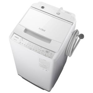 日立 7.0kg 全自動洗濯機 ホワイト HITACHI ビートウォッシュ BW-V70H-W