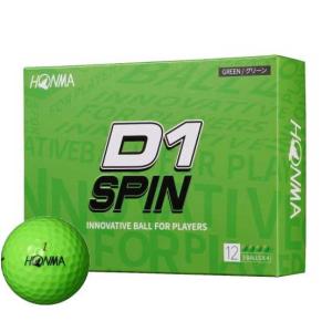 本間ゴルフ D1 SPIN ゴルフボール 12個