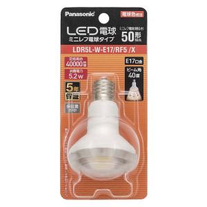 パナソニック LED電球 ミニレフ形 50W形相当 (電球色) Panasonic LDR5LWE17RF5X 返品種別A｜joshin