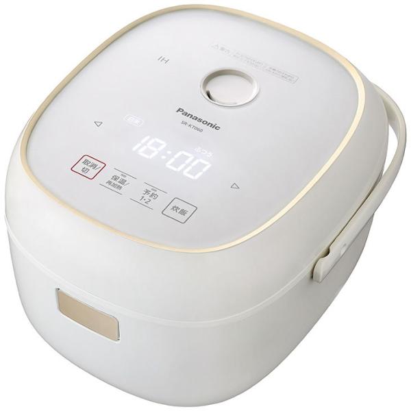 パナソニック IHジャー炊飯器(3.5合炊き) ホワイト Panasonic SR-KT060-W ...
