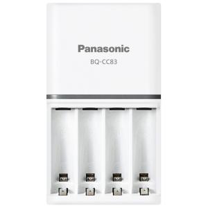 パナソニック 単3形単4形ニッケル水素電池専用ベーシック充電器 Panasonic BQ-CC83 ...