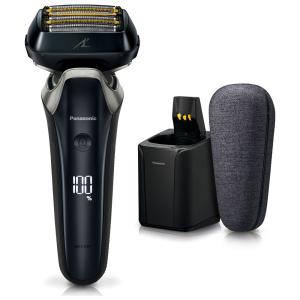 パナソニック メンズシェーバー[電気シェーバー](6枚刃)(自動洗浄器付)(クラフトブラック) Panasonic LAMDASH PRO6(ラムダッシュ プロ6) ES-LS9BX-K 返品種別A