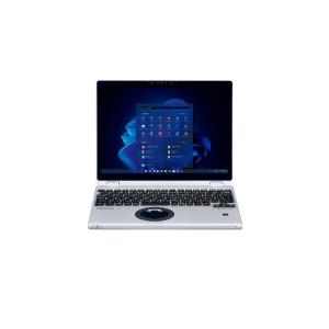 パナソニック 12型 2in1 モバイルノートパソコン Let's note QVシリーズブラック＆シルバー CF-QV1ADMCR