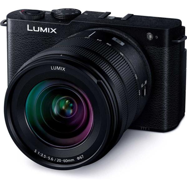 パナソニック フルサイズミラーレス一眼カメラ「LUMIX DC-S9」標準ズームレンズキット(ブラッ...