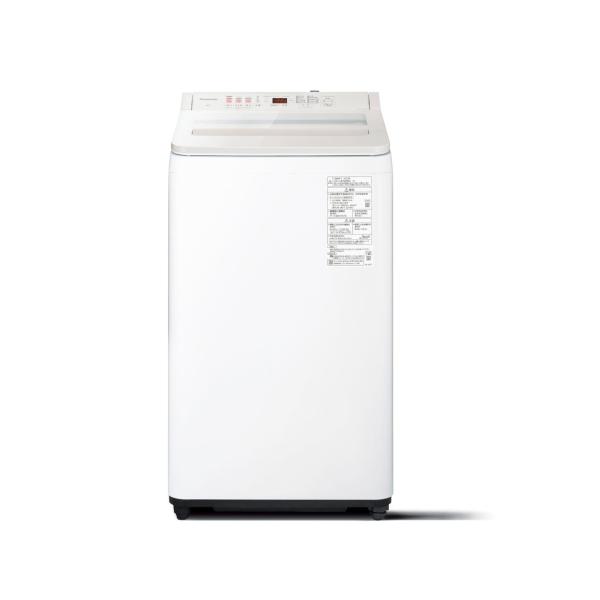 (標準設置無料 設置Aエリアのみ) パナソニック 8.0kg 全自動洗濯機 ホワイト Panason...