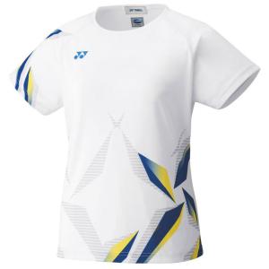 ヨネックス レディース ゲームシャツ(ホワイト・サイズ：M) YONEX YO-20605-011-M 返品種別A