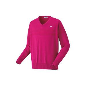 YONEX　ウィメンズセーター　XOサイズ YONEX（ヨネックス） ユニセーター(ラズベリー・サイズ：XO) ／お届け