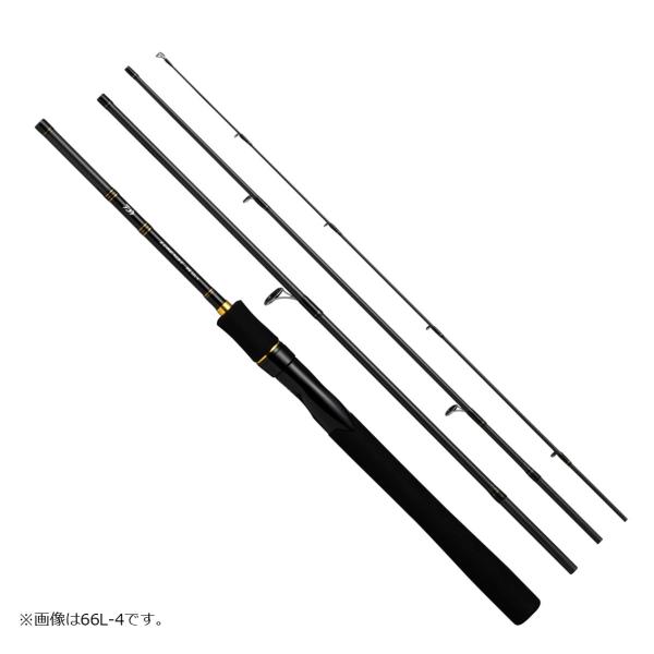 ダイワ 22 ルアーニスト モバイル 68L-S-4 6.8ft 4ピース スピニング ソリッドティ...
