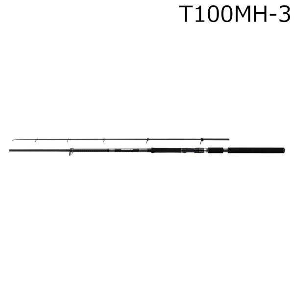 ダイワ 23 ドラッガー X T100MH-3 3ピース 振出モデル(エアセンサーオーバルモデル) ...