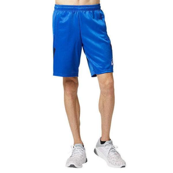 アシックス サッカー・フットサル用トレーニングハーフパンツ(ASICS BLUE・サイズ：XL) 返...