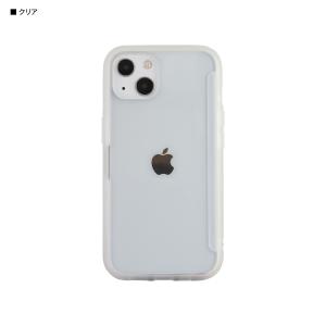 グルマンディーズ iPhone 13用 耐衝撃ケース SHOWCASE SWC-08CL