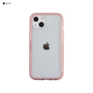 グルマンディーズ iPhone 13用 耐衝撃ケース SHOWCASE SWC-08PK