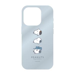 グルマンディーズ iPhone15 Pro用 ソフトケース ピーナッツ(キョウダイ) SNGG-02C 返品種別A