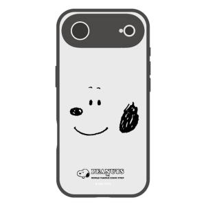 グルマンディーズ iPhone Air用 プランプフレームケース IIIIfit ピーナッツ(フェイス) SNGG-172B 返品種別A