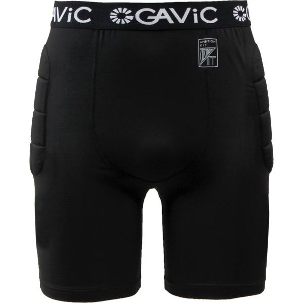 GAVIC サッカー・フットサル用 パット付インナーショートパンツ GK(ブラック・サイズ：M) 返...