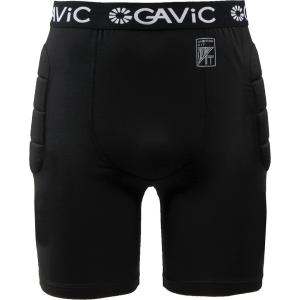 GAVIC サッカー・フットサル用 パット付インナーショートパンツ GK(ブラック・サイズ：XXL) 返品種別A｜joshin