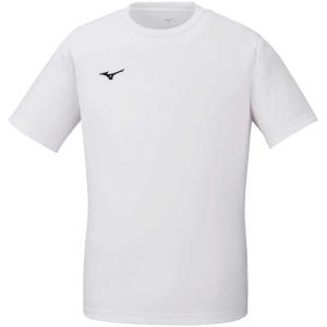 ミズノ ナビドライ Tシャツ(ホワイト×ブラック・サイズ：S) 返品種別A｜joshin
