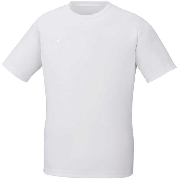 ミズノ ナビドライ Tシャツ(ホワイト×ホワイト・サイズ：L) 返品種別A