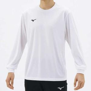 ミズノ ナビドライ Tシャツ(ホワイト×ブラッ...の詳細画像2