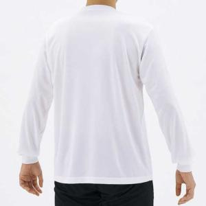 ミズノ ナビドライ Tシャツ(ホワイト×ブラッ...の詳細画像3