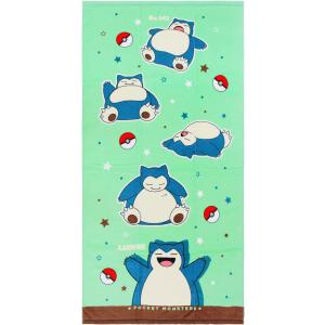 ポケモン バスタオル カビゴン柄 Bm Hys シブヤ文具 通販 Yahoo ショッピング