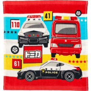 林(Hayashi) ハンドタオル トミカ リスト (約34×35cm) 「トミカ」のタオルシリーズ WO519800 返品種別A