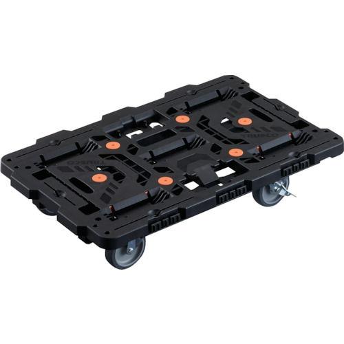 トラスコ中山 連結式樹脂製 ビートル 700×450 自在5輪 内2輪ストッパー付 トラスコ中山 B...